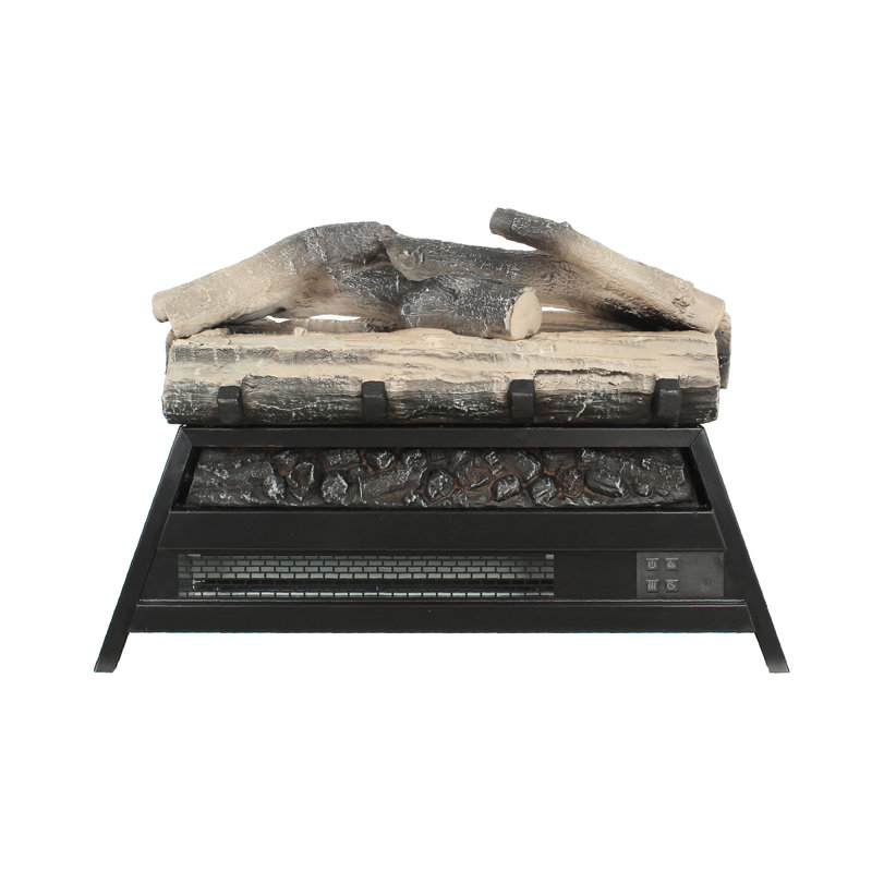 Foyer électrique 23 po, chauffage infrarouge, insert à bûche 3D, 1500 W / 5000, flamme et température réglables, télécommande, double / ul, utilisation intérieure 23 po avec chauffage, télécommande 1500 W 5000, salle de spa