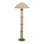 Seychelles 2-Light Rattan Floor Lamp