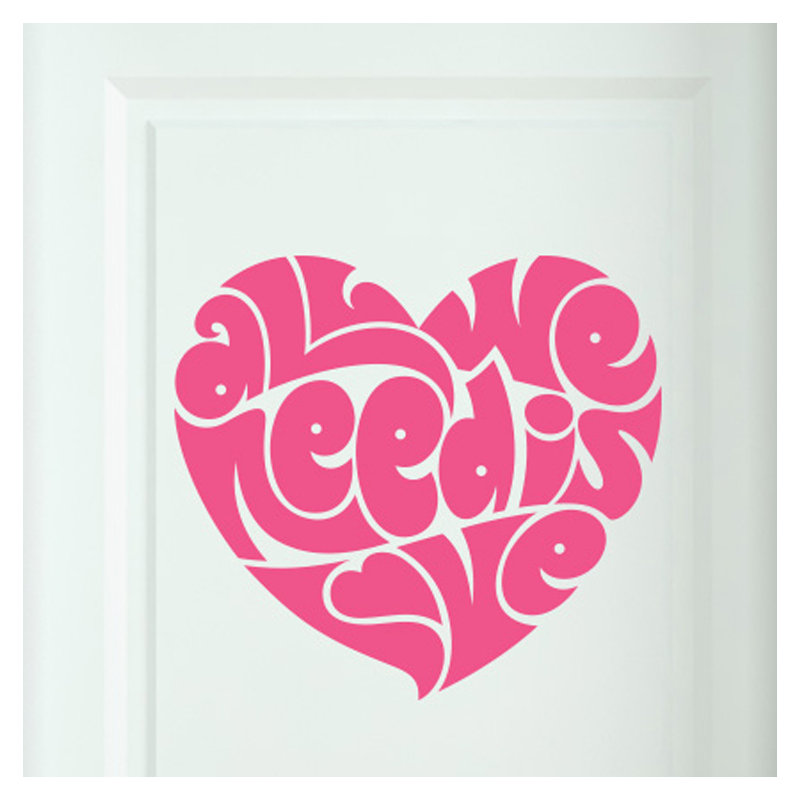 Wall Decal, Pink