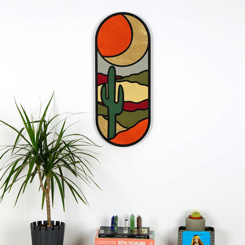 Elegant Decorative Wooden Wall Accessory, 20.9 x 8.7 x 0.8 inches | 100% Melamine Coated Particle Board | Stylish Home Decor for Living Room, Bedroom & Office | Durable & Easy to Clean Design