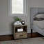 Table d'appoint empilable avec tiroir, gris-1740237511