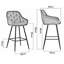Johnie Counter Stool with Metal Frame-1882460222