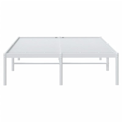 Metal Bed Frame White