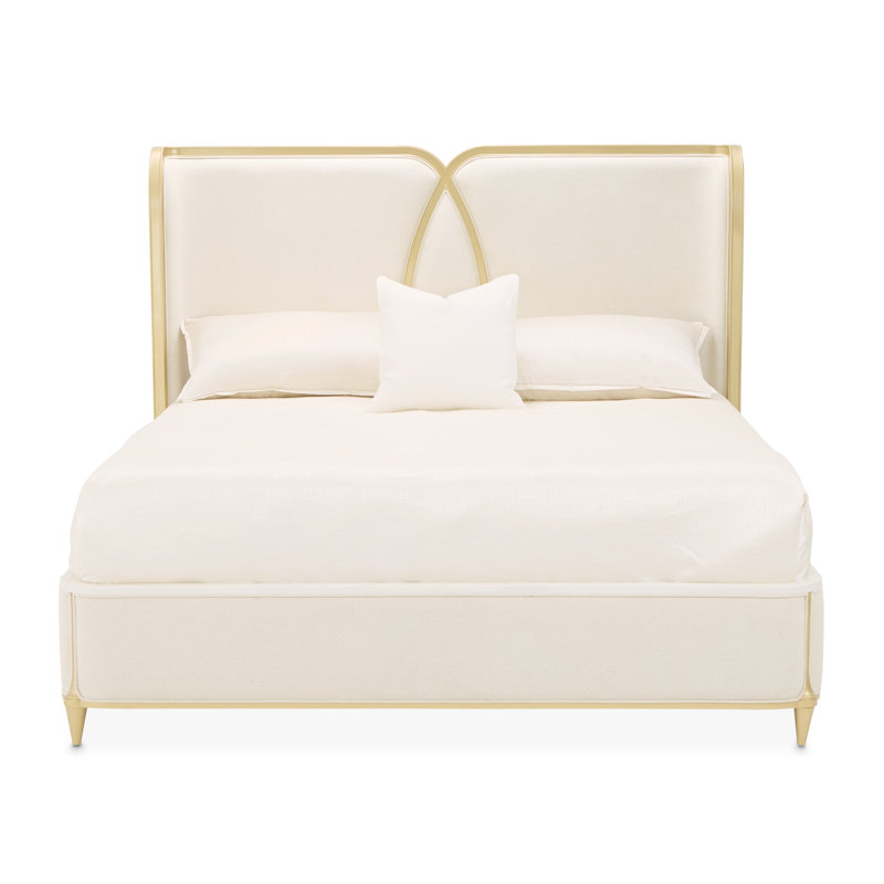 Scotts Square Bed - Light Champagne, King