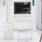 41" Large Size Left Bedside Cabinet Vanity Table+Cushioned Stool, Extra Large Touch Control LED Mirror-772836919