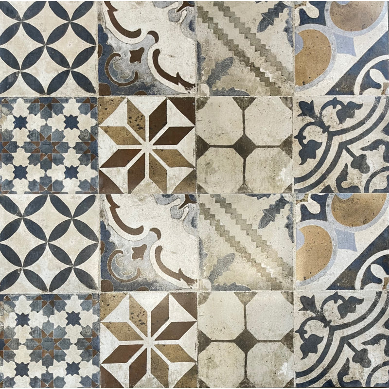 SAMPLE-Verona Ceramic Patterned Wall & Floor Tile