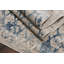 Tapis ivoire / bleu Alverez-30689564