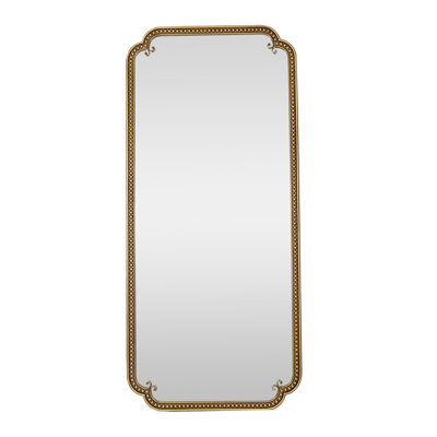 Full Length Mirror with Stand, 70.1"x31.9" Floor Standing Large Dressing Mirror Hanging or Leaning Against Wall for Bedroom Living Room, Antique Gold