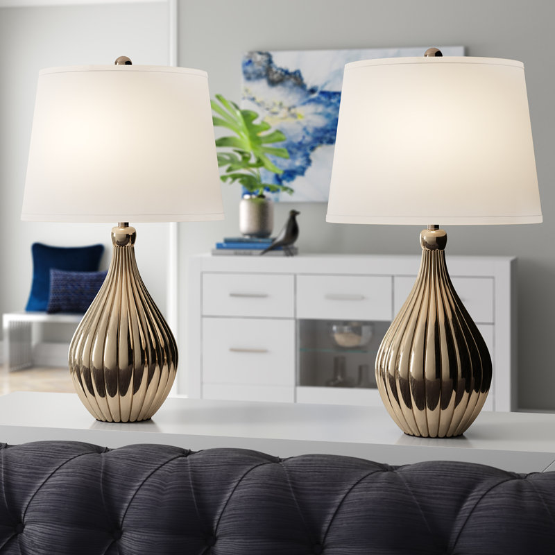 Wilbur Resin Buffet Lamp