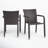 Bronstein Outdoor Stacking Dining Armchairs-319084147