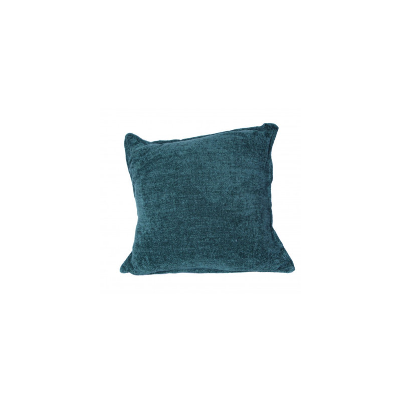 Housse et insert de coussin décoratif , Polyester / Bourre en polyester, Vert forêt