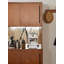 Armoire de rangement scandinave en bouleau rétro