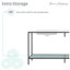 Ensemble de meuble-lavabo double 70,87 po Pierre