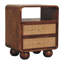 45cm W Solid Wood Bedside Table