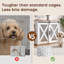 39 po L 39 po Mobilier de ferme pour chien avec porte de grange et porte coulissante