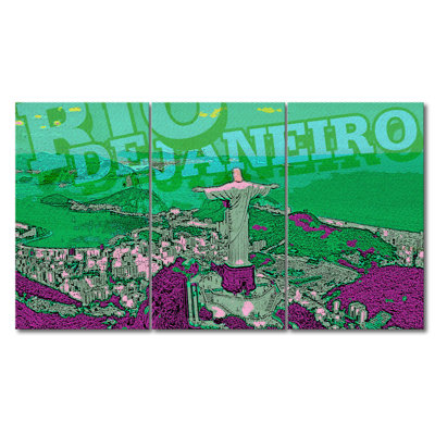 3 Piece Wrapped Canvas Print