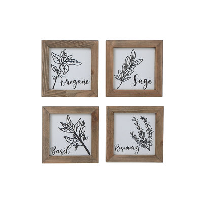 Farmhouse Plants & Flowers Wall Decor
