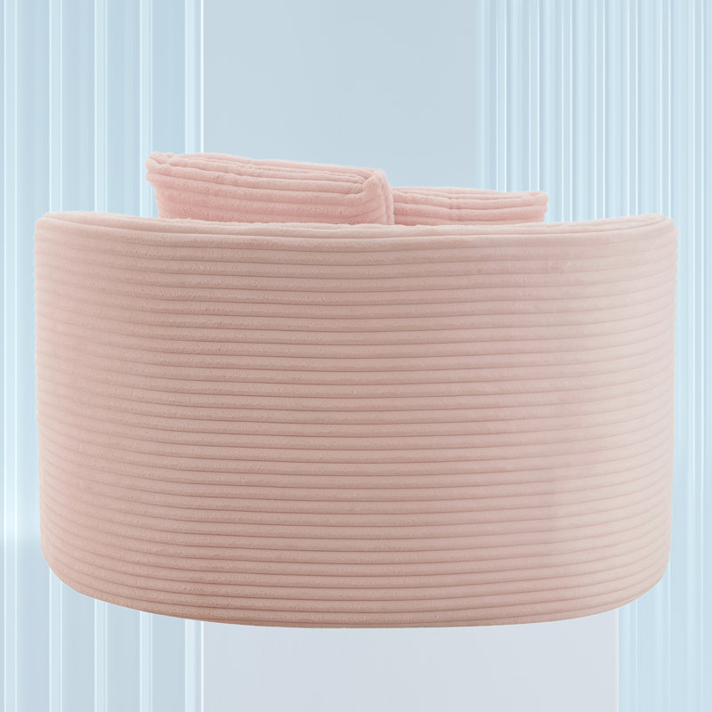 Causeuse-lit 51,6 po, Rose