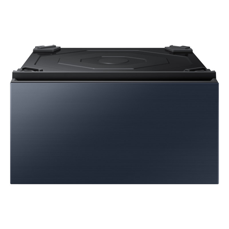 Samsung Bespoke 27" Laundry Pedestal with Storage Drawer, Brushed Navy