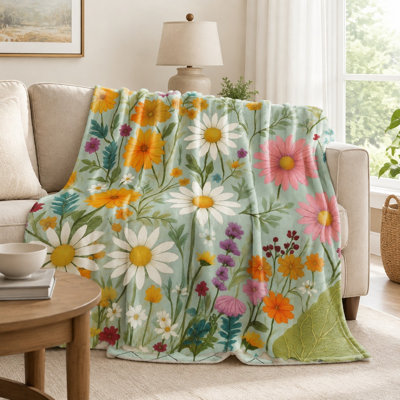 Jeté douillet en flanelle Cozy