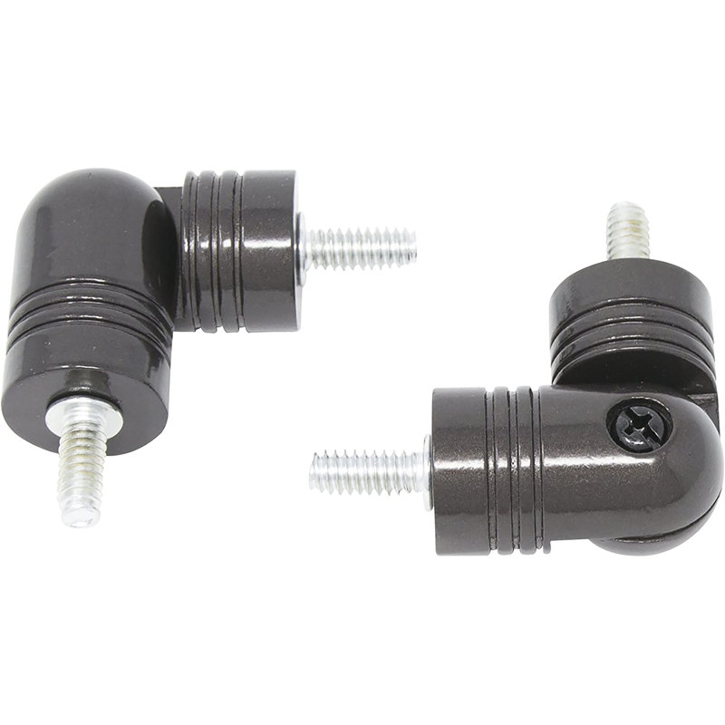 Meriville Hinged Elbow Connector, 2 pcs, 1", Oil-Rubbed Bronze