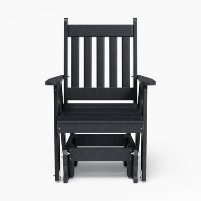 Fauteuil oscillant en plastique recyclé Weber