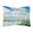 Sea Oats Outdoor Reversible Throw Pillow