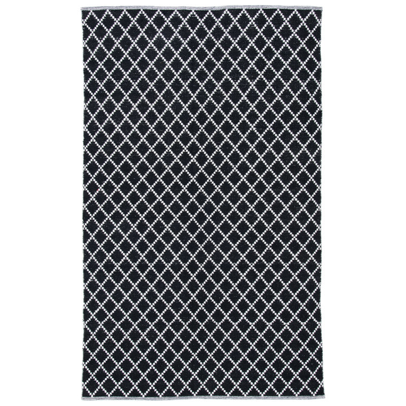 Tapis en coton tissé à plat Breckenridge, Rectangle 3 pi x 5 pi