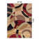 Mehul Geometric Multi Coloured Area Rug in Red/Brown/Black