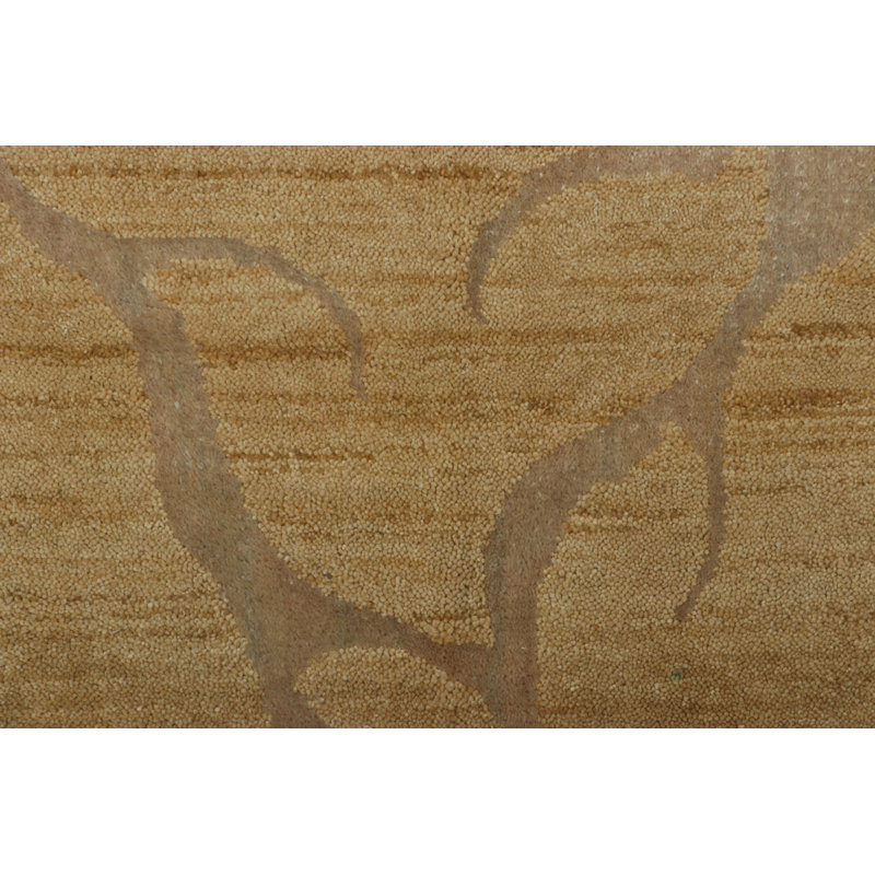 One-of-a-Kind Rectangle 3'1" X 3'3" Hand Knotted Area Rug