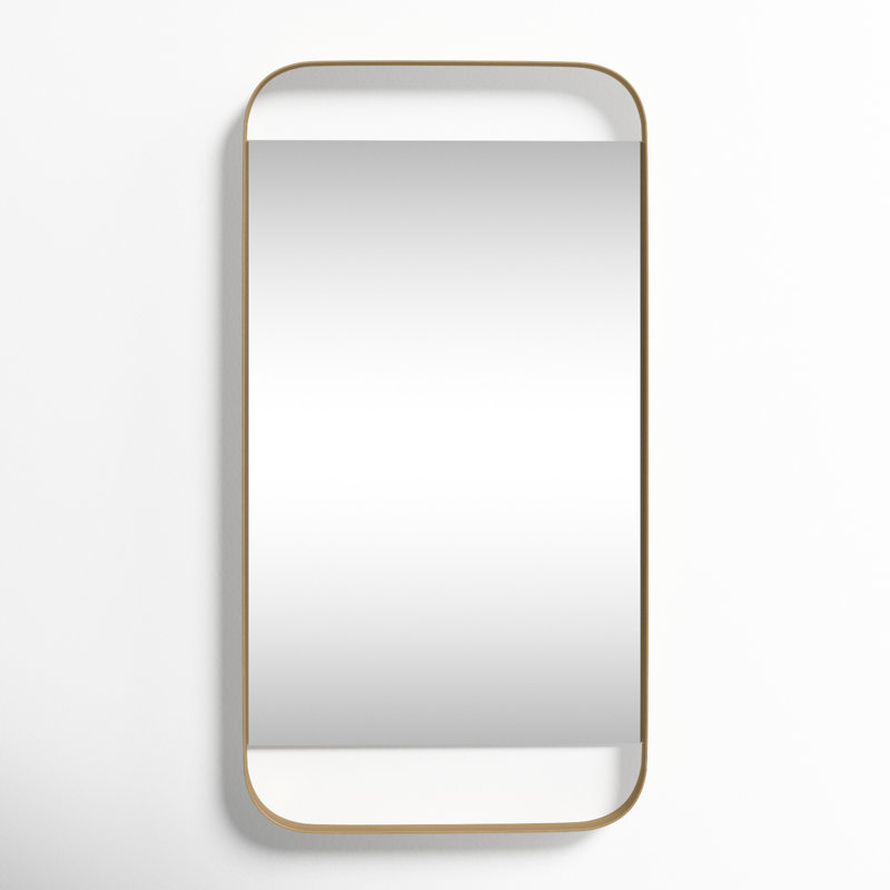 Walter Metal Rectangle Wall Mirror