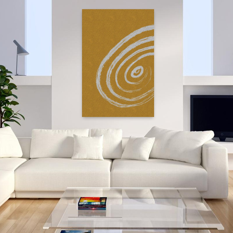 Art contemporain, art contemporain abstrait, H 48 po x l 32 po