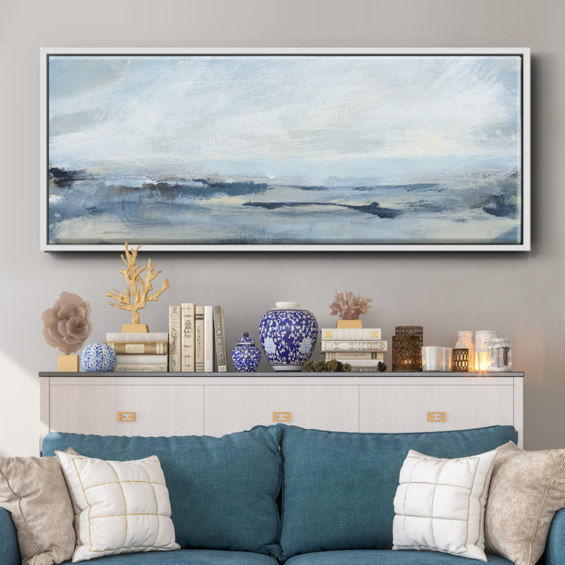 Sailing II- Framed Canvas