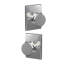 Bowery Non-Turning Knob with Century Trim-29831407-102189304