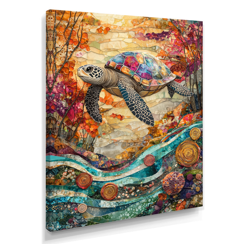 Coey - animaux, art mural, Toile tendue, Ne s’applique pas, H 20 po x l 12 po