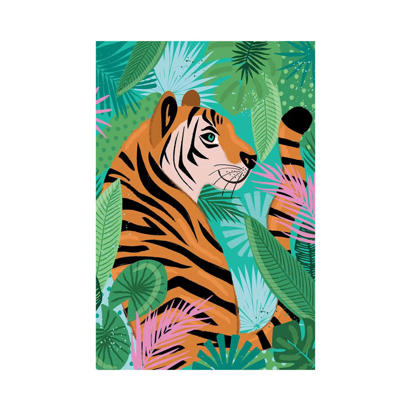 Everyday Walk On The Wild Side I by Lisa Whitebutton - Wrapped Canvas Gallery-Wrapped Canvas Giclée, 20.32 cm H x 30.48 cm W