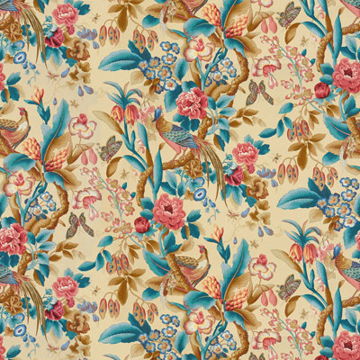 Les Tropiques Faisans 100% Cotton Performance Fabric
