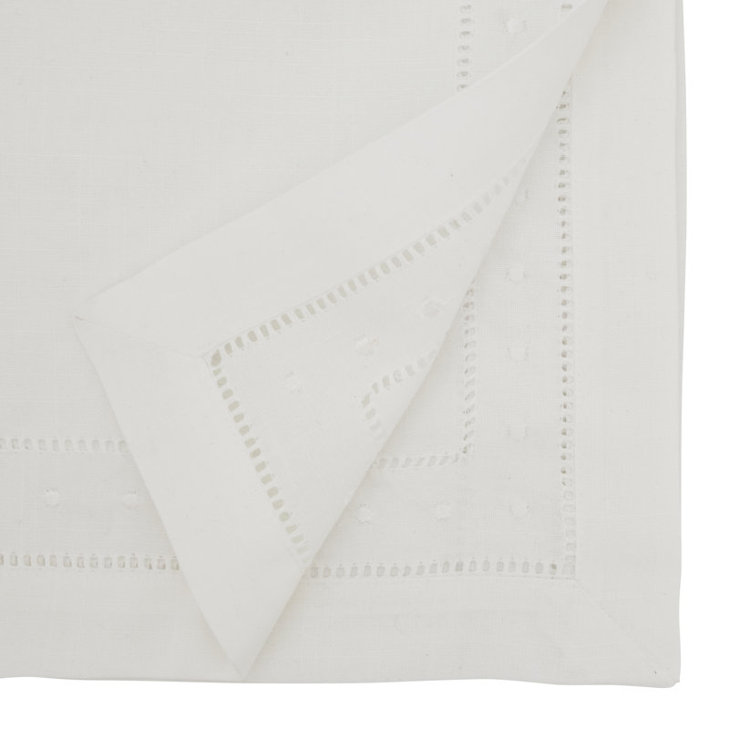 Linge de table de collection Swiss Dot, 90 po x 16 po