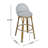 Branson Outdoor Woven Wicker Bar Stools