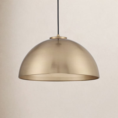 Darrah Single Light Metal Dimmable Pendant