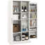 Armoire de cuisine, 14 portes, 2 portes, tablettes réglables, blanc, convient au salon et à la salle à manger 2 portes 14 garde-manger, rend les pièces plus attrayantes