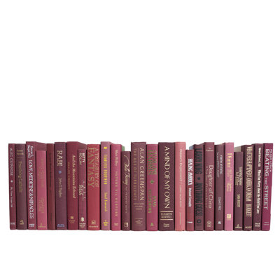 Decorative Books  Bordeaux Books  Red Books by the Foot