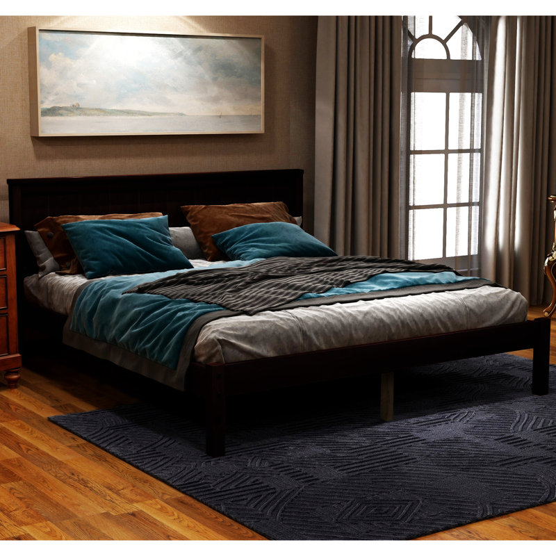 Beckville Platform Bed, Espresso, Full