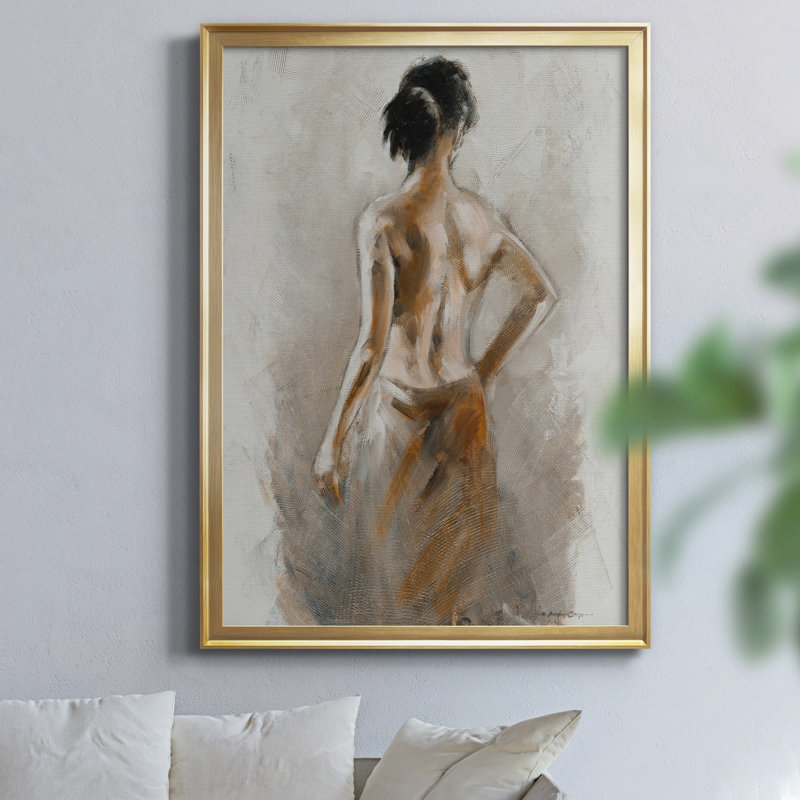 «Spa Moment» par J Paul, reproduction d'art sur toile encadrée, H 22,5 po x l 30,5 po x P 1,5 po, Doré