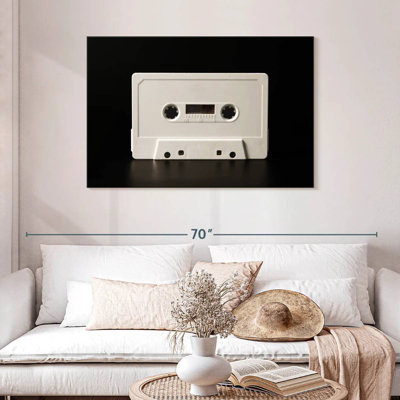 Cassette audio blanche Abarca