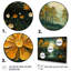 «Yellow Green Plants Enchanted Forest IV», reproduction d'art sur toile-856753591-856753590