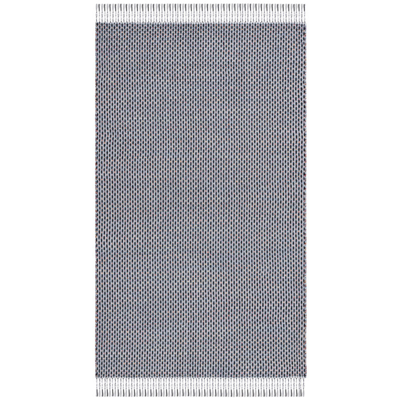Tapis bleu / noir Mona 475, Rectangle de 5 pi x 8 pi