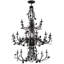 Lustre 60 lumières l 24 po Pinecone