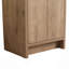 Meuble-lavabo autoportant 24 po avec 2 portes d'armoire à fermeture en douceur, seulement meuble-lavabo sans comptoir