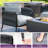 Outdoor 4-seater Sofa Set With 50,000 Btu Fire Pit Table – Modern Patio Furniture For Lounge & Warmth